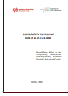 Zəfərimizin təntənəsi - 2022-ci il Şuşa ilidir: metodik vəsait